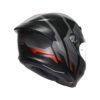 K6 S - karve nero grigio rosso opaco - Thumbnail Image 2
