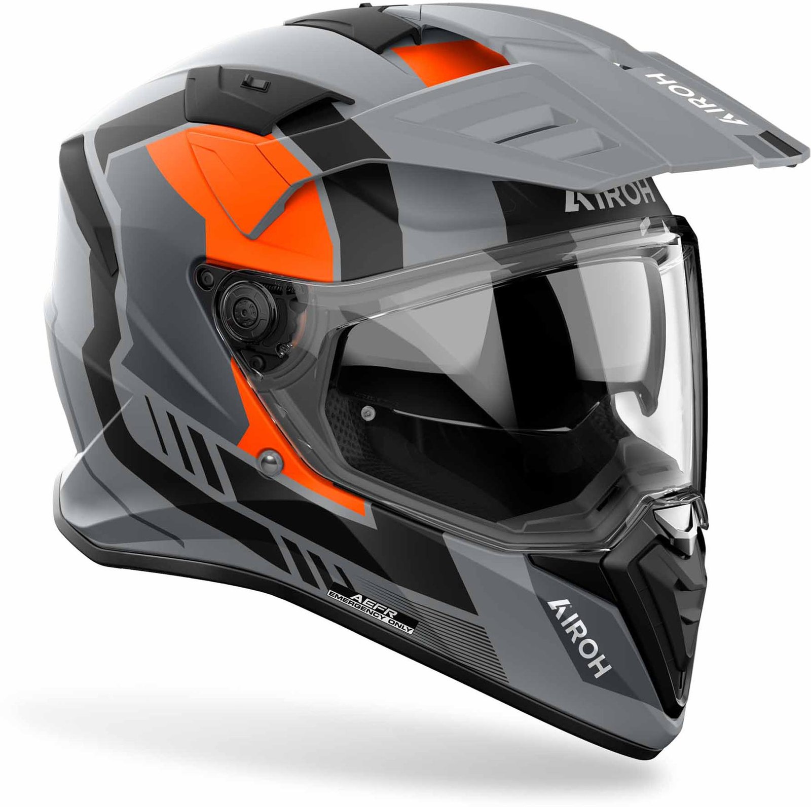 casco-moto-adventure-airoh-bandit-horn-arancione-opaco-maximotostore-palermo-grigio