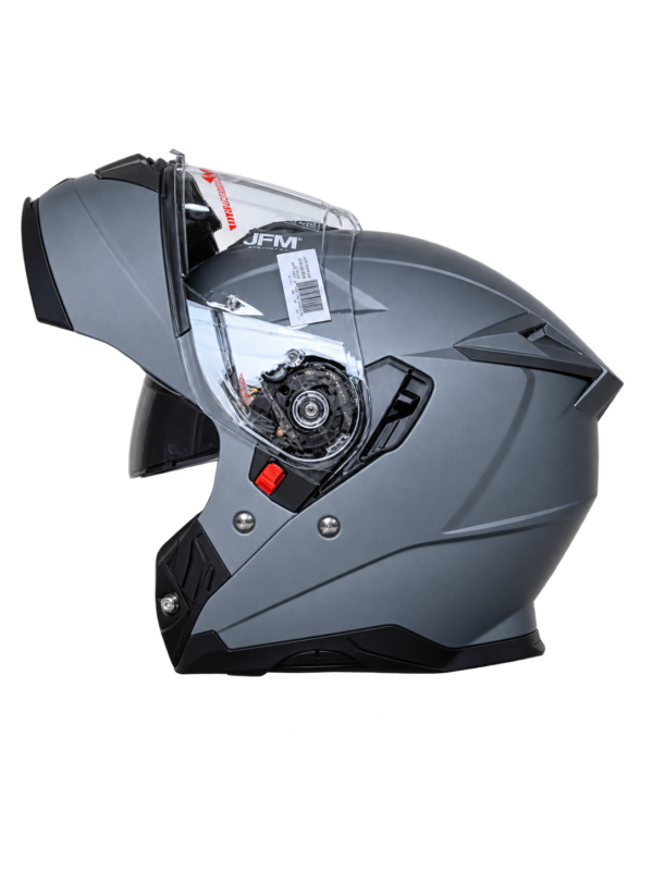 casco-4000no-apribile-doppia-visiera-con-doppia-omologazione-p-j-antracite-grigio-argento-opaco-con-predisposizione-per-lente-antiappannamento-maximotostore-palermo